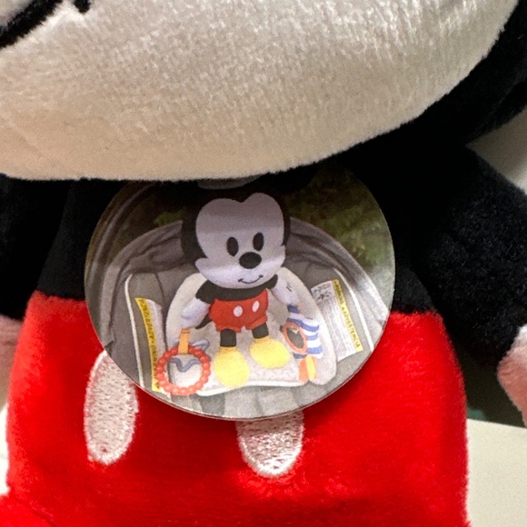 Disney Baby Classic MICKEY MOUSE On the Go Activity Toy TEETHER Plush - Picture 3 of 9